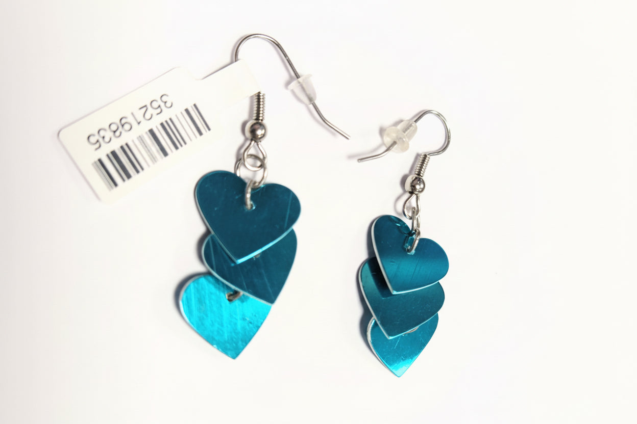 Trio dangle earrings