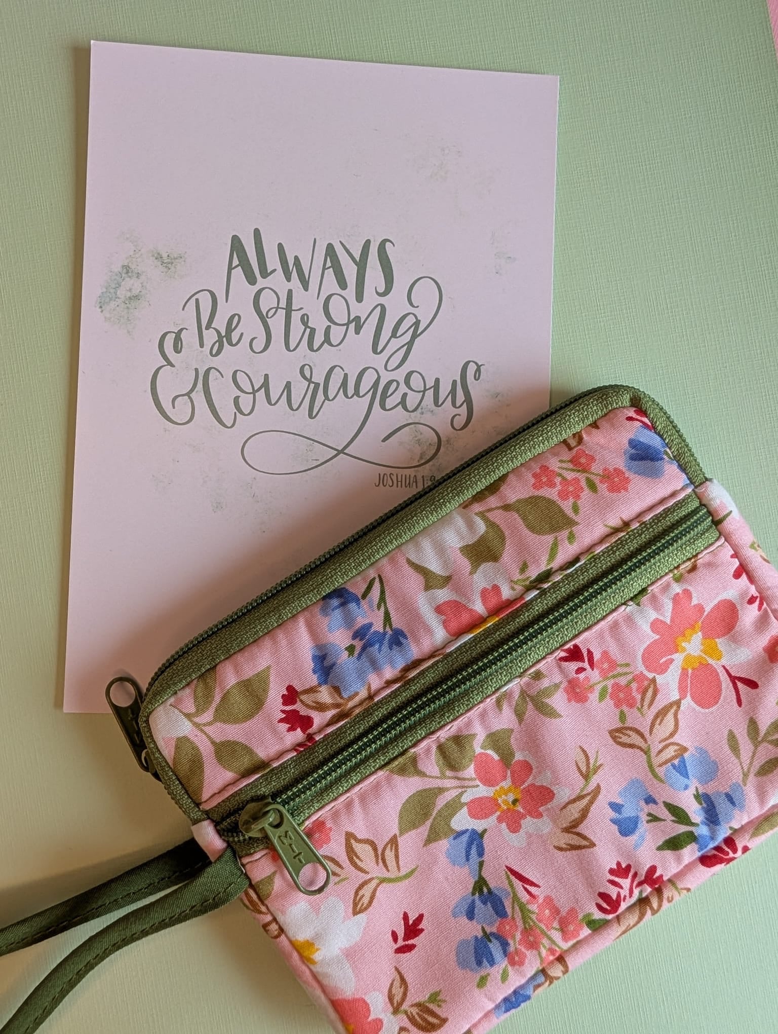 Teacher Appreciation Quilted Purse Gift Set