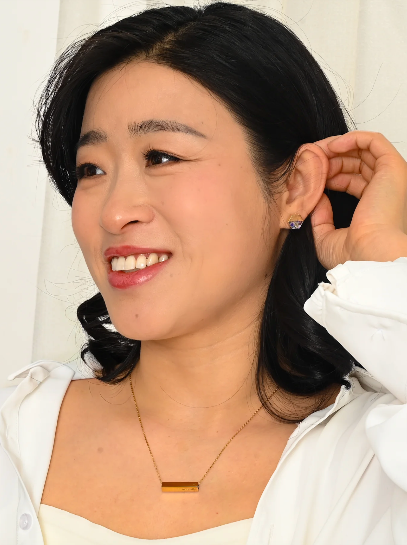 Canopy Stud Earrings – Royal Purple Emperor Stone