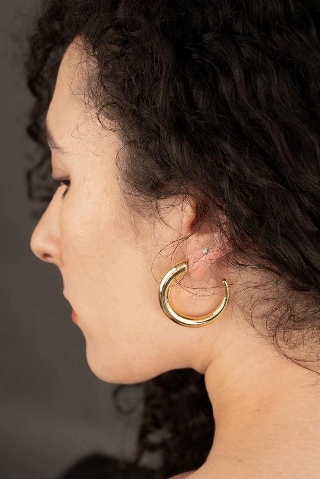 Golden Grace Hoops