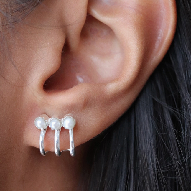 Vimla Pearl Earrings