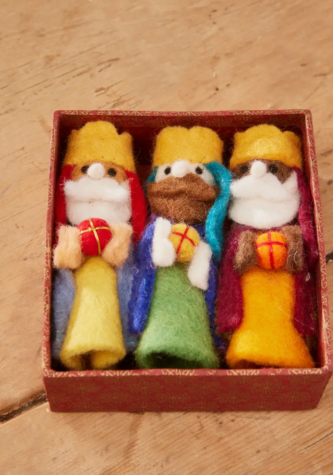 Three Wise Men Felt Ornament