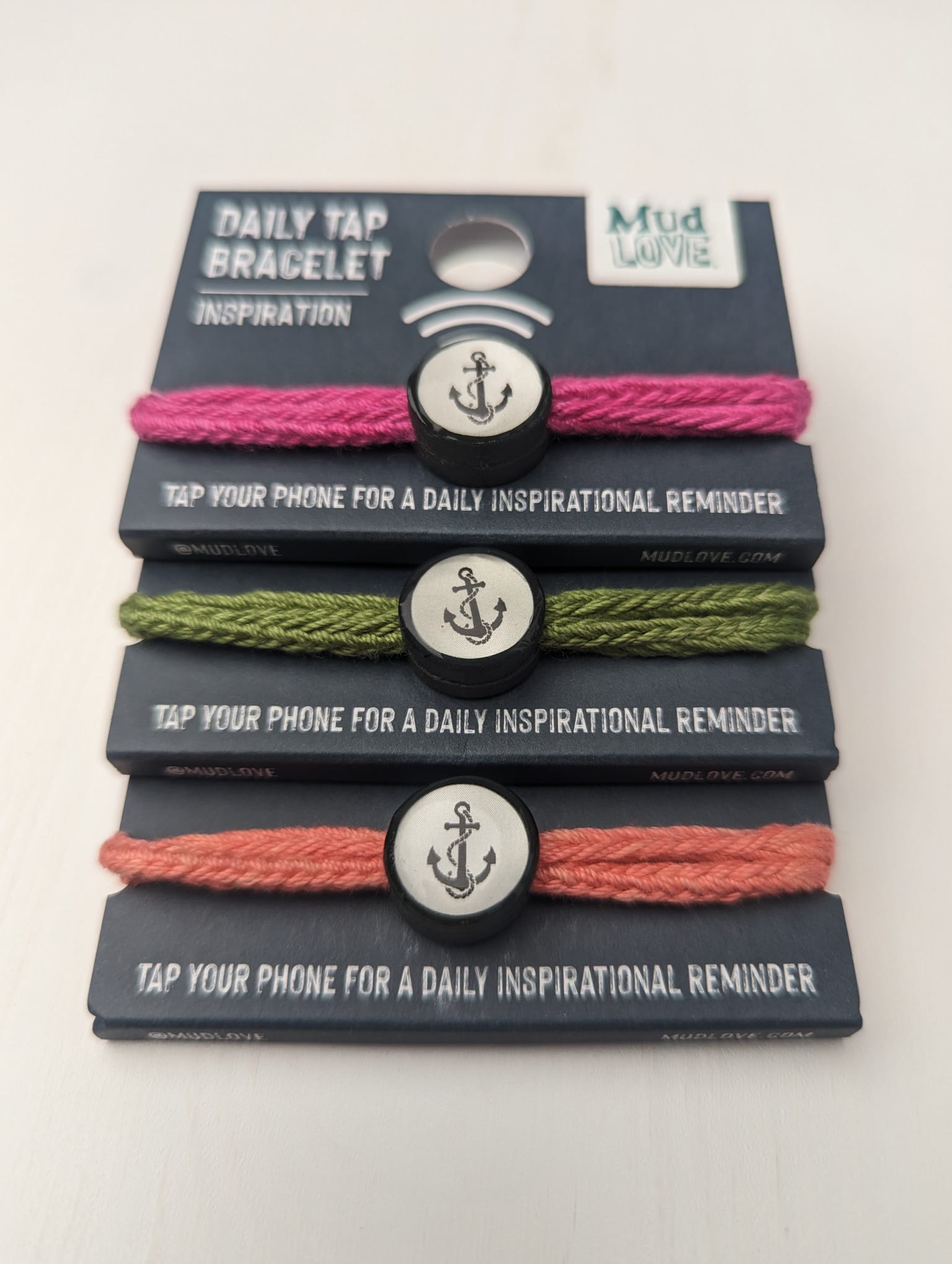 Daily tap for inspiration bracelet