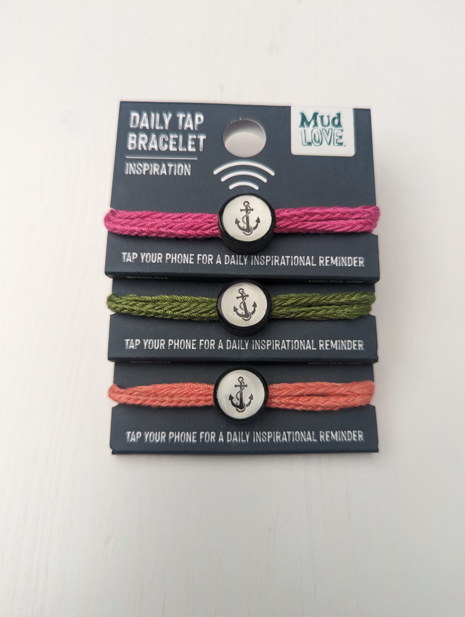 Daily tap for inspiration bracelet