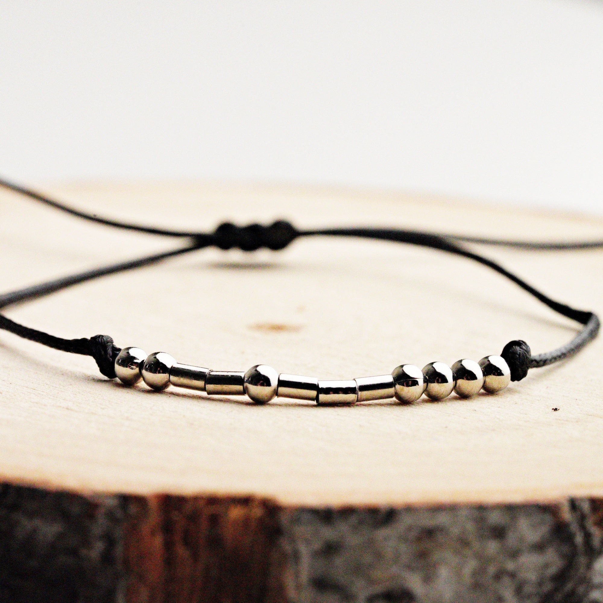 Morse code HOPE Bracelet