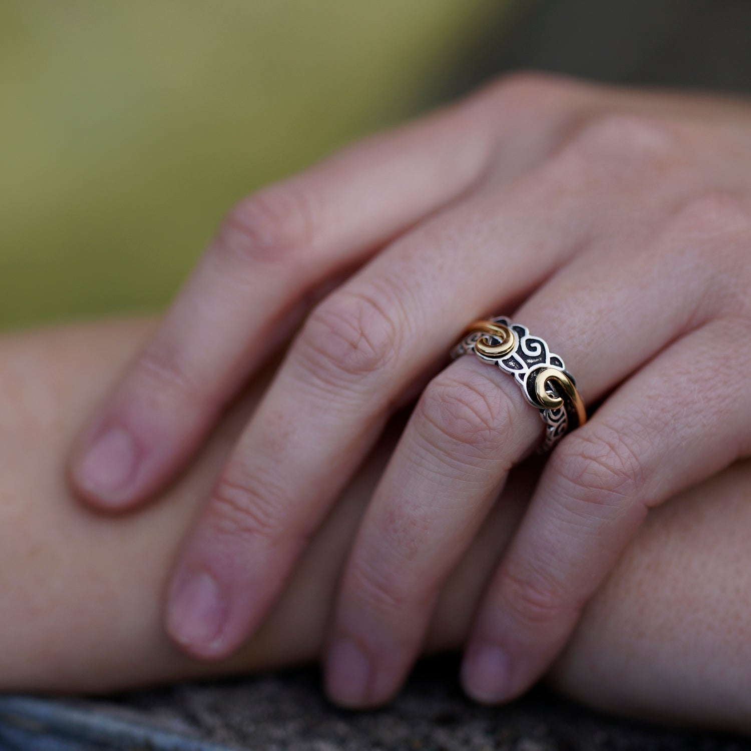 Sterling Silver Spinning Ring