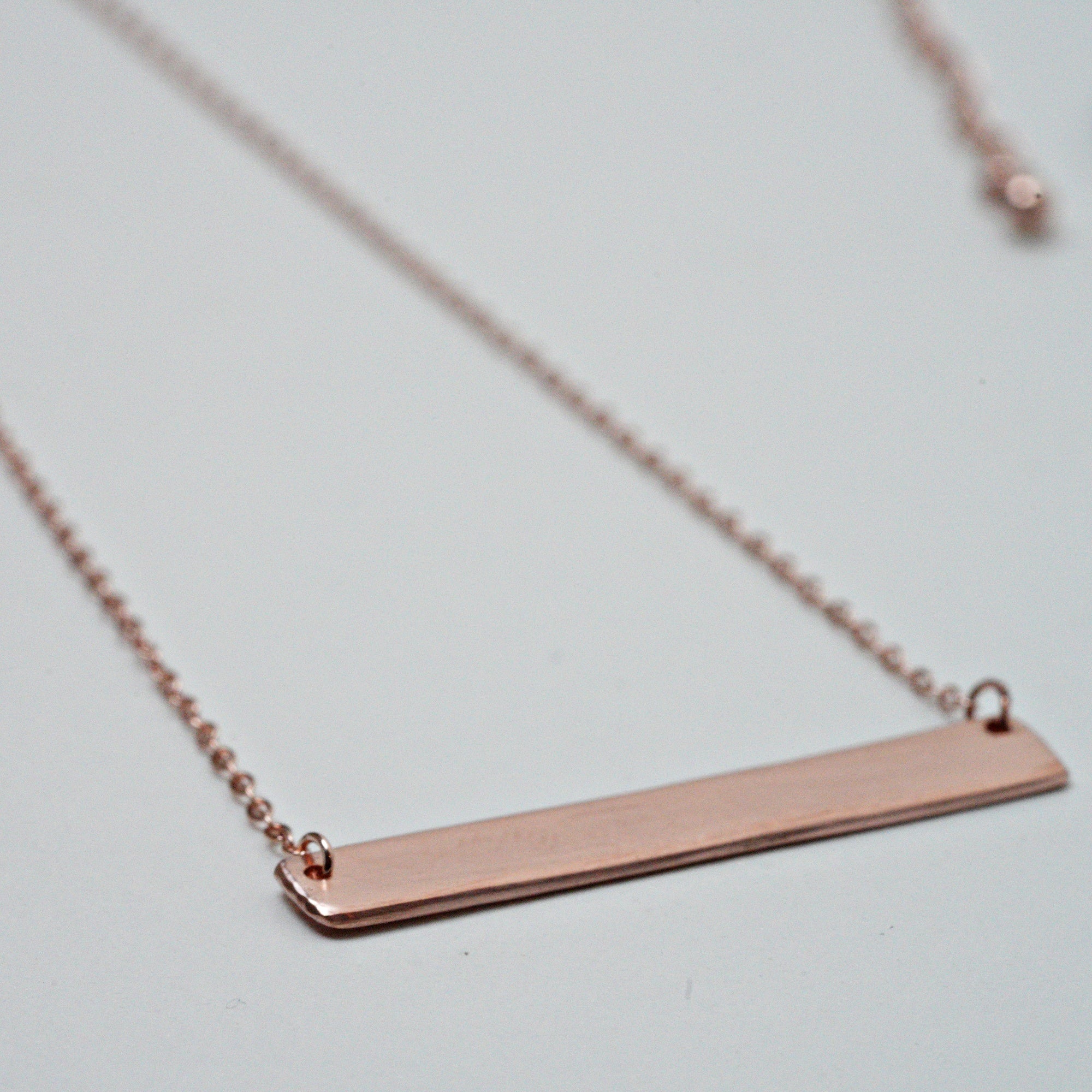 Balance Necklace Copper, Brass, Silver and Rose Gold