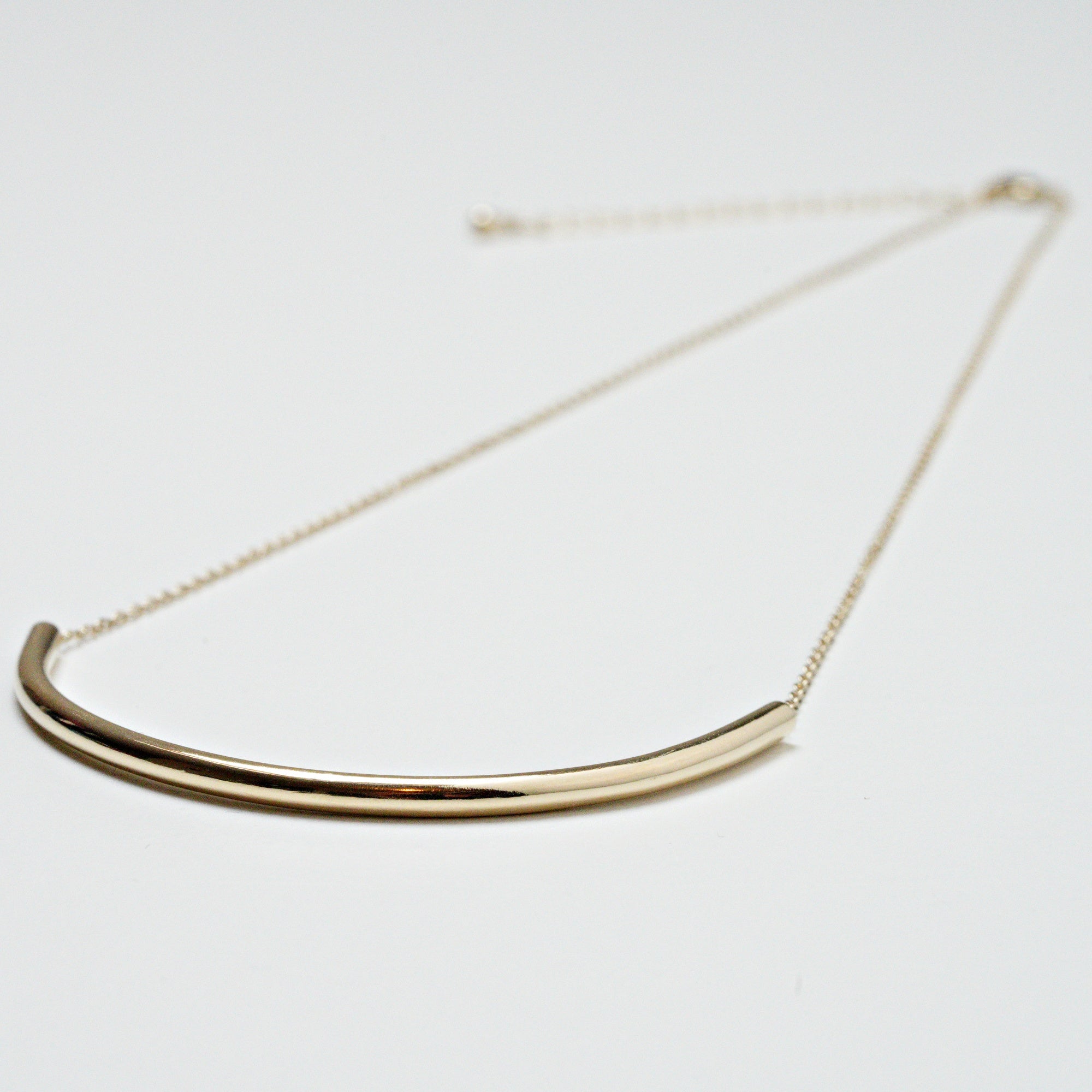 Equinox Necklace Copper Brass Silver and Rose Gold