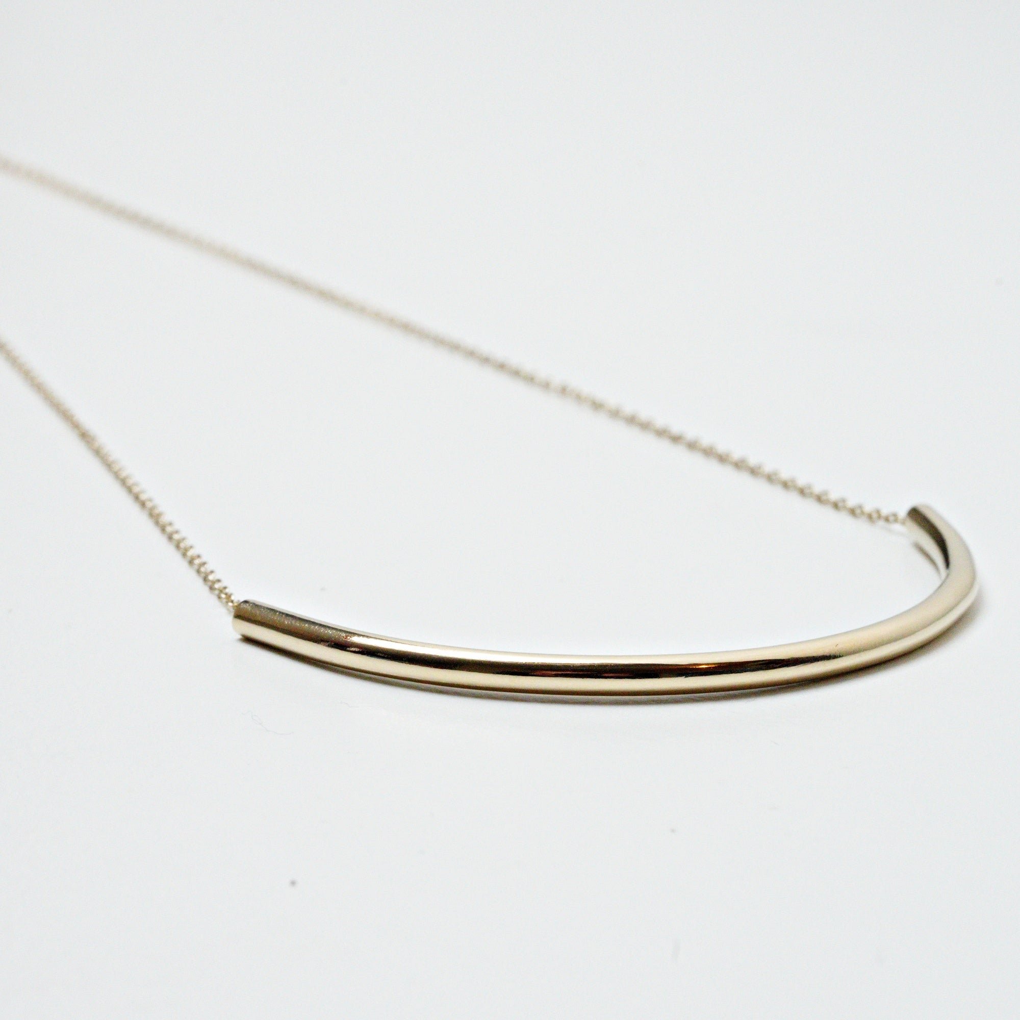 Equinox Necklace Copper Brass Silver and Rose Gold