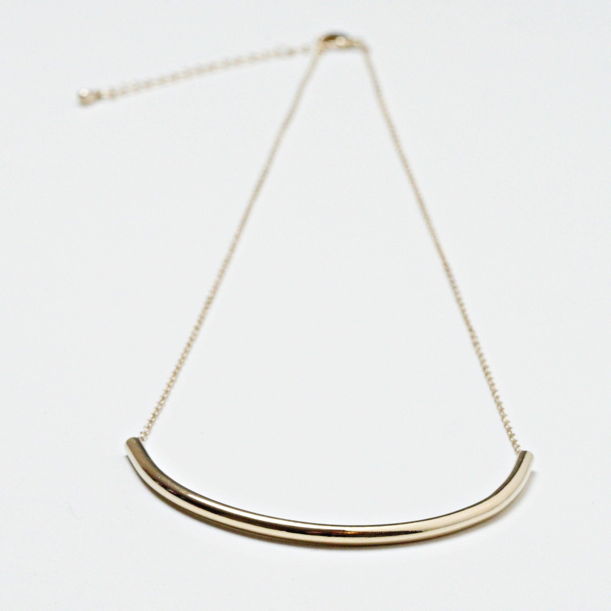 Equinox Necklace Copper Brass Silver and Rose Gold