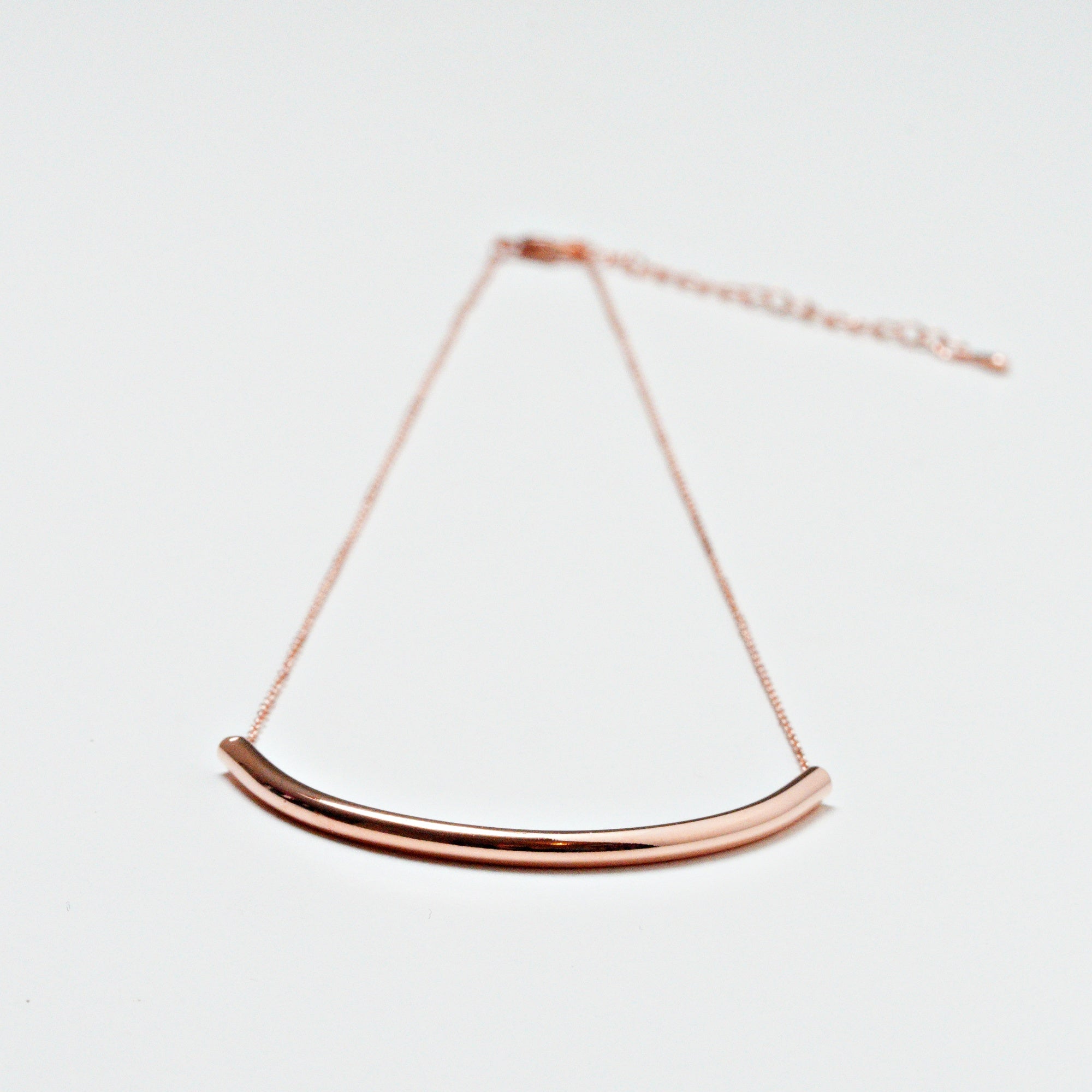 Equinox Necklace Copper Brass Silver and Rose Gold
