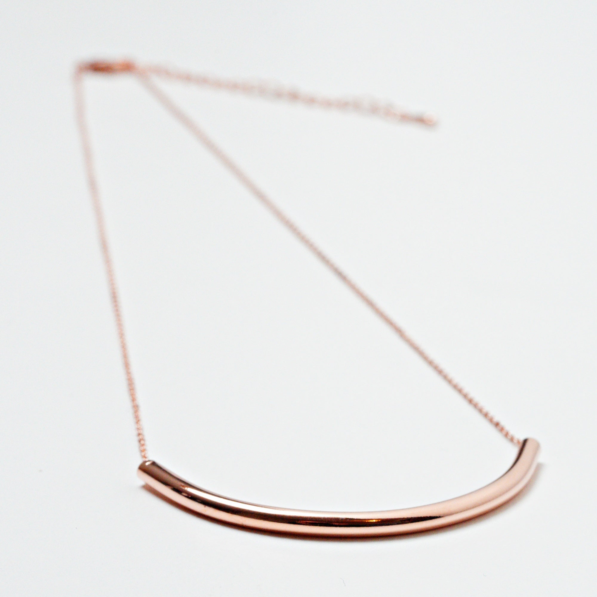 Equinox Necklace Copper Brass Silver and Rose Gold
