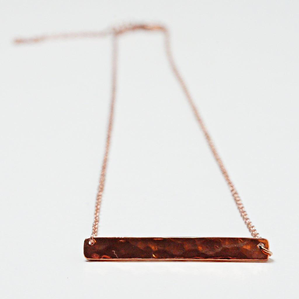 Balance Necklace Copper, Brass, Silver and Rose Gold