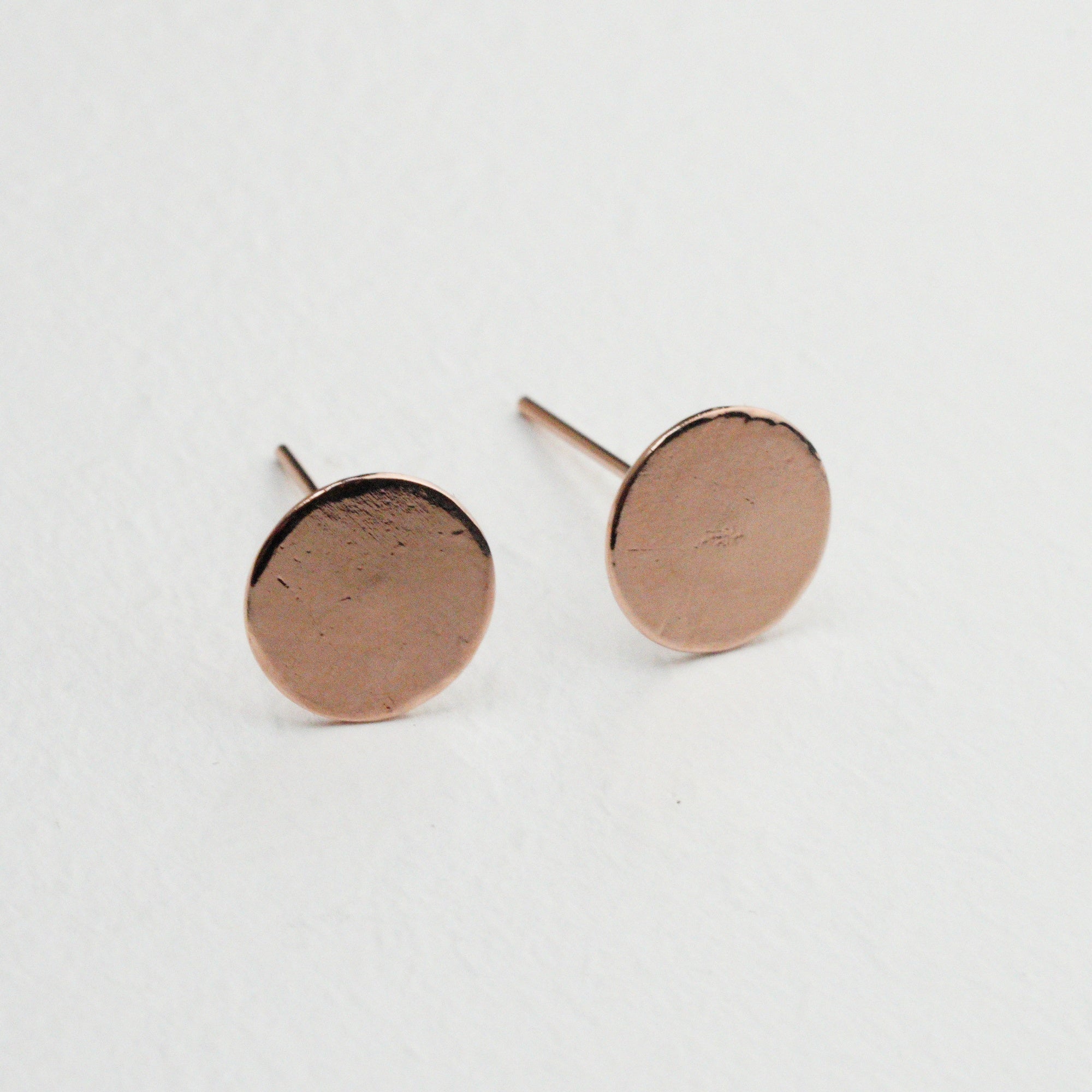 Orbit Earrings Copper Brass Silver and Rose Gold