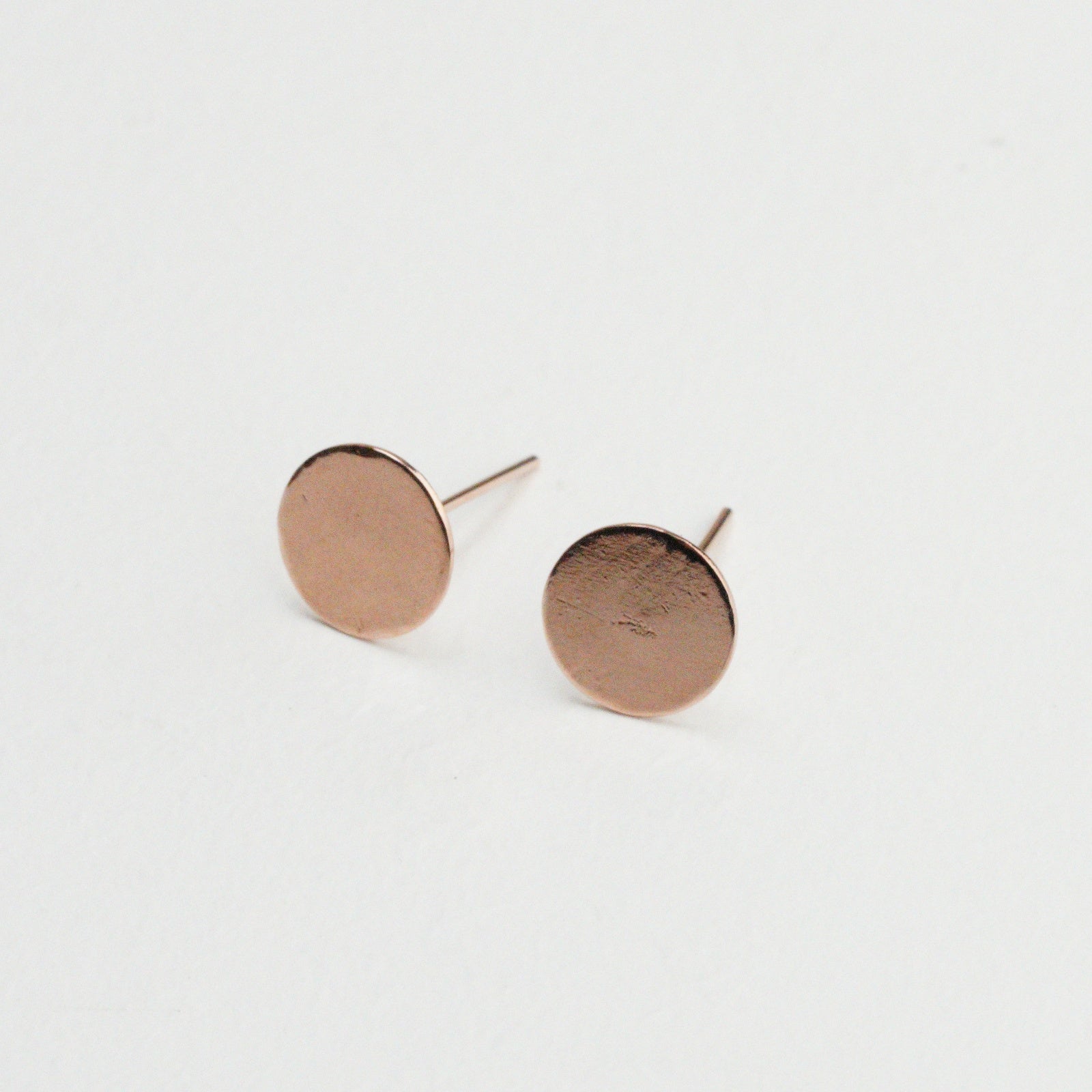 Orbit Earrings Copper Brass Silver and Rose Gold