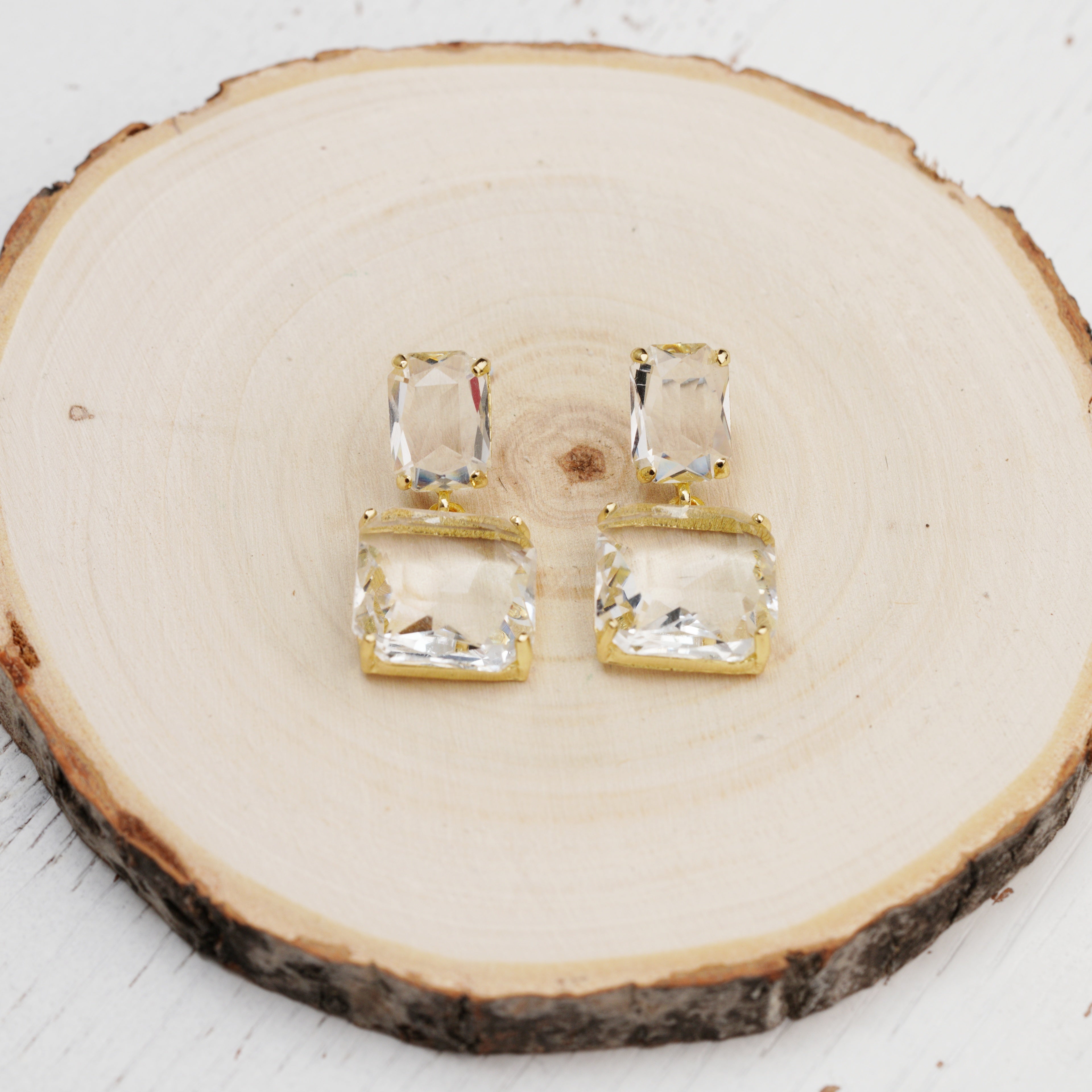 Korean Glass Earrings