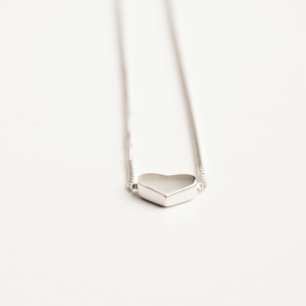 Silver Amore Necklace