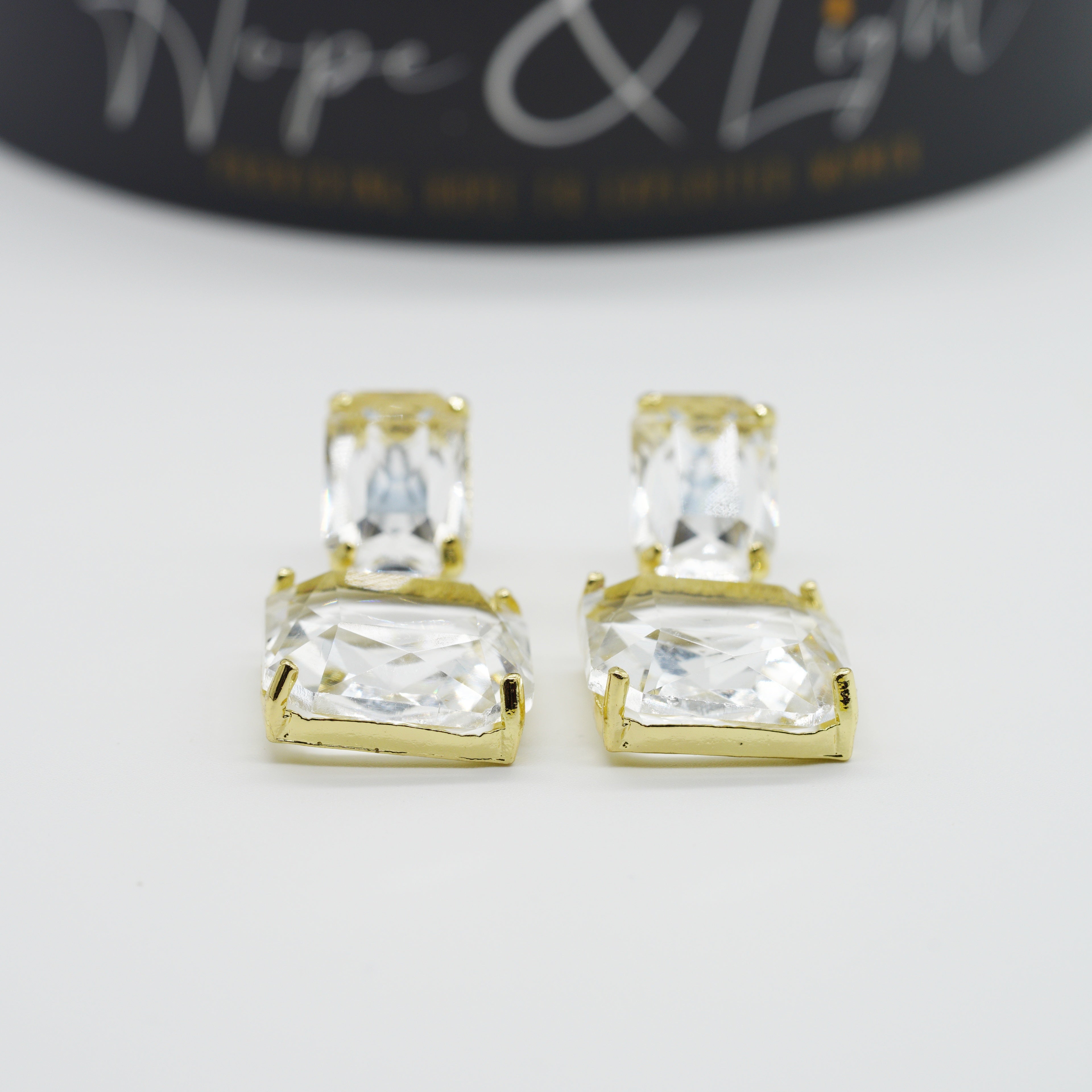 Korean Glass Earrings