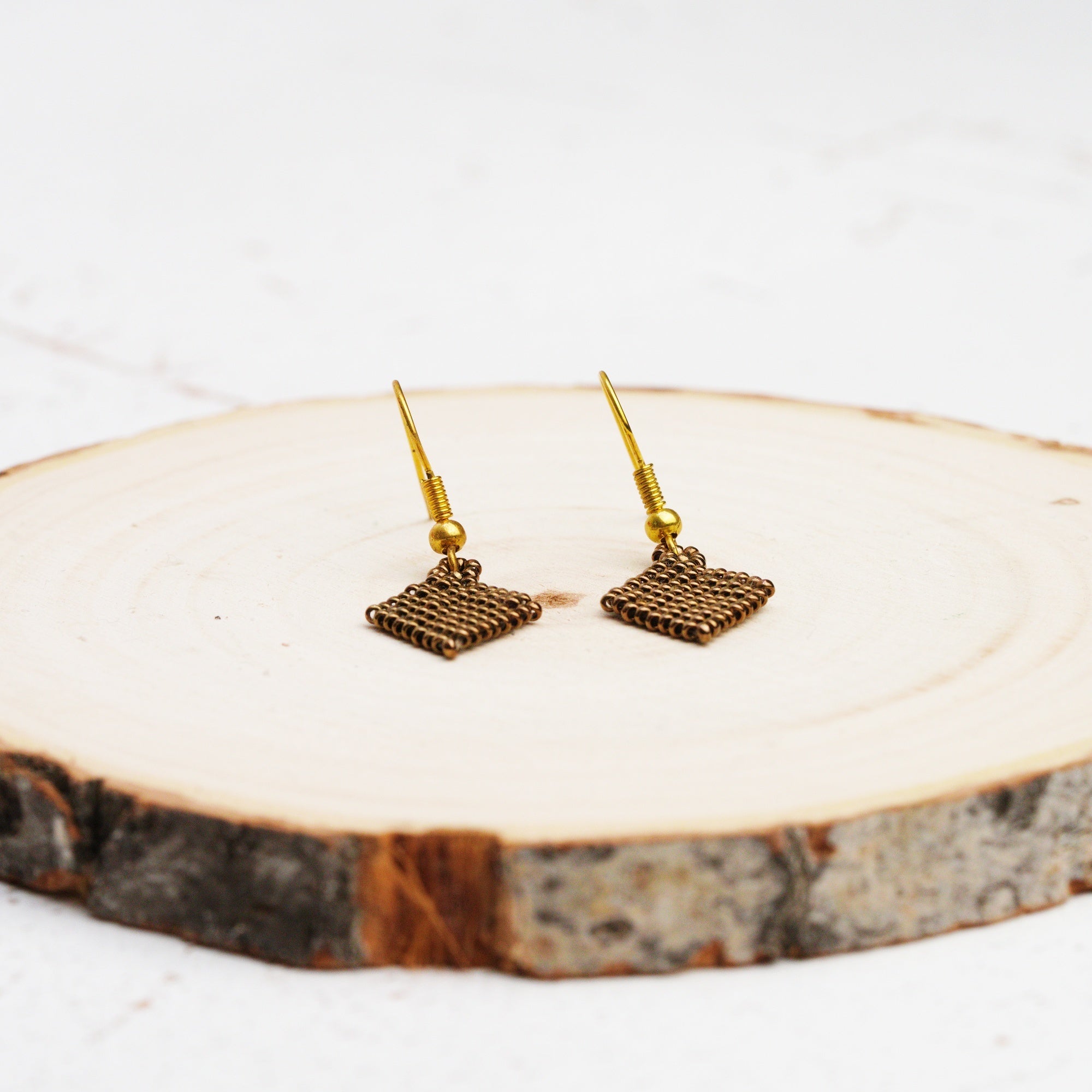 Diamond Drop Earrings